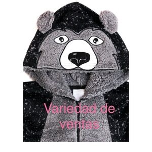 Jellifish Kids Boys Hooded Critter Blanket Sleeper, Size L(10/12)